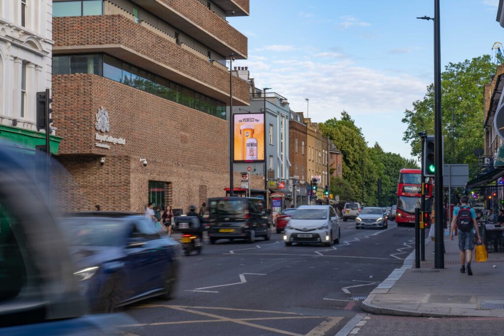 Advertising in Battersea