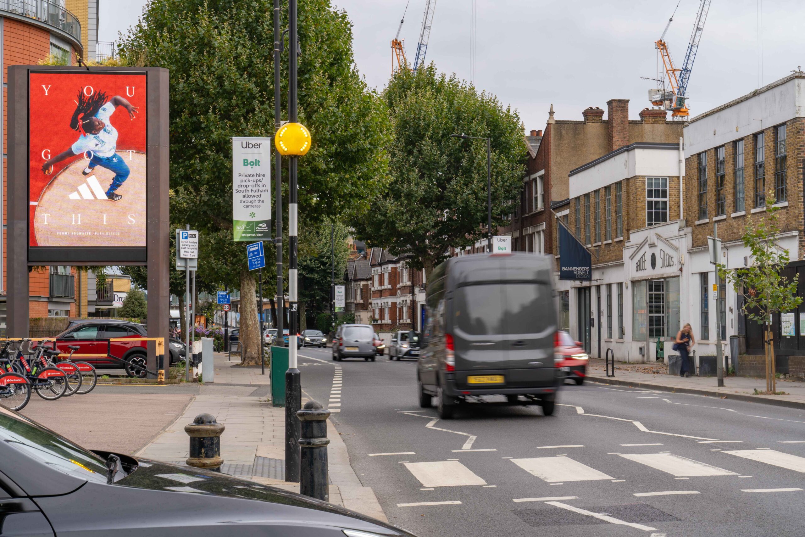 Advertising in Fulham