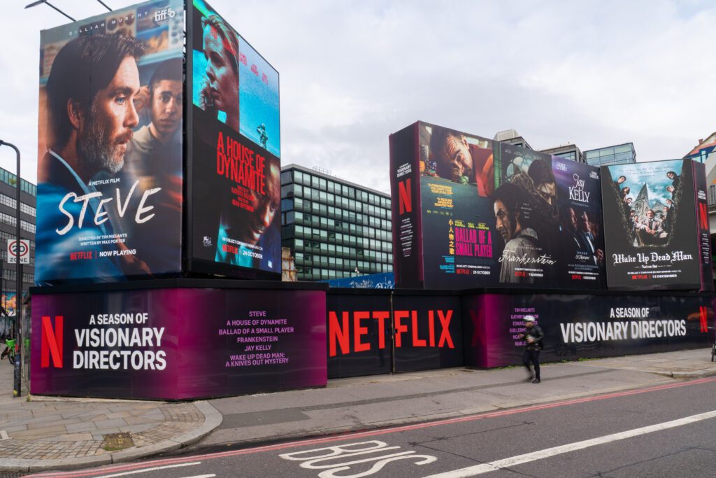 Shoreditch Billboard Advertising Netflix